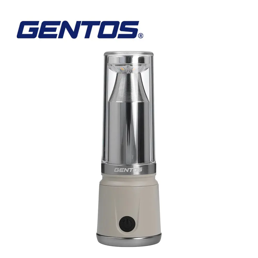 GENTOS露營燈手電筒/ USB-C充電/ 580流明/ IP66/ 沙色