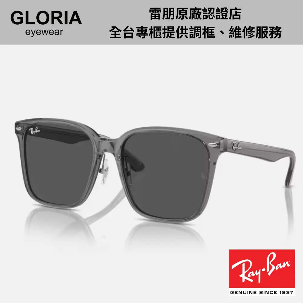 Ray Ban｜RB2206D-139987 方形膠框太陽眼鏡/ 公司貨
