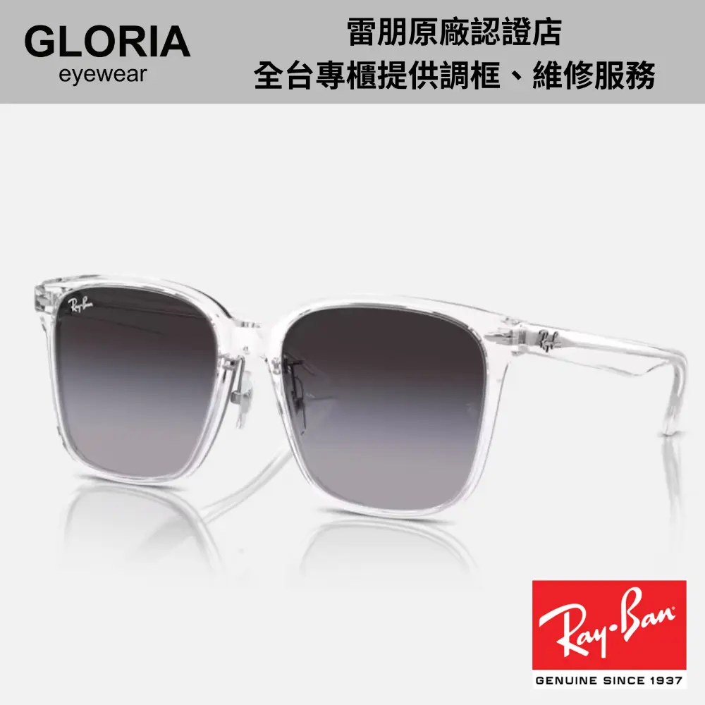 Ray Ban｜RB2206D-64478G 方形膠框太陽眼鏡/ 公司貨