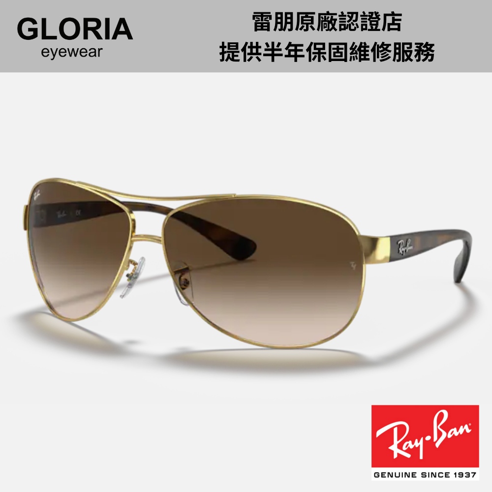 Ray Ban｜RB3386-001/13 複合式太陽眼鏡/ 公司貨