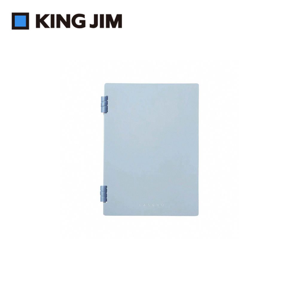 KING JIM Laseno線圈筆記本/ A5/ 藍色