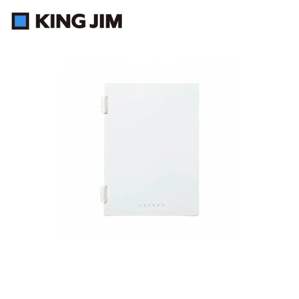 KING JIM Laseno線圈筆記本/ A5/ 白色