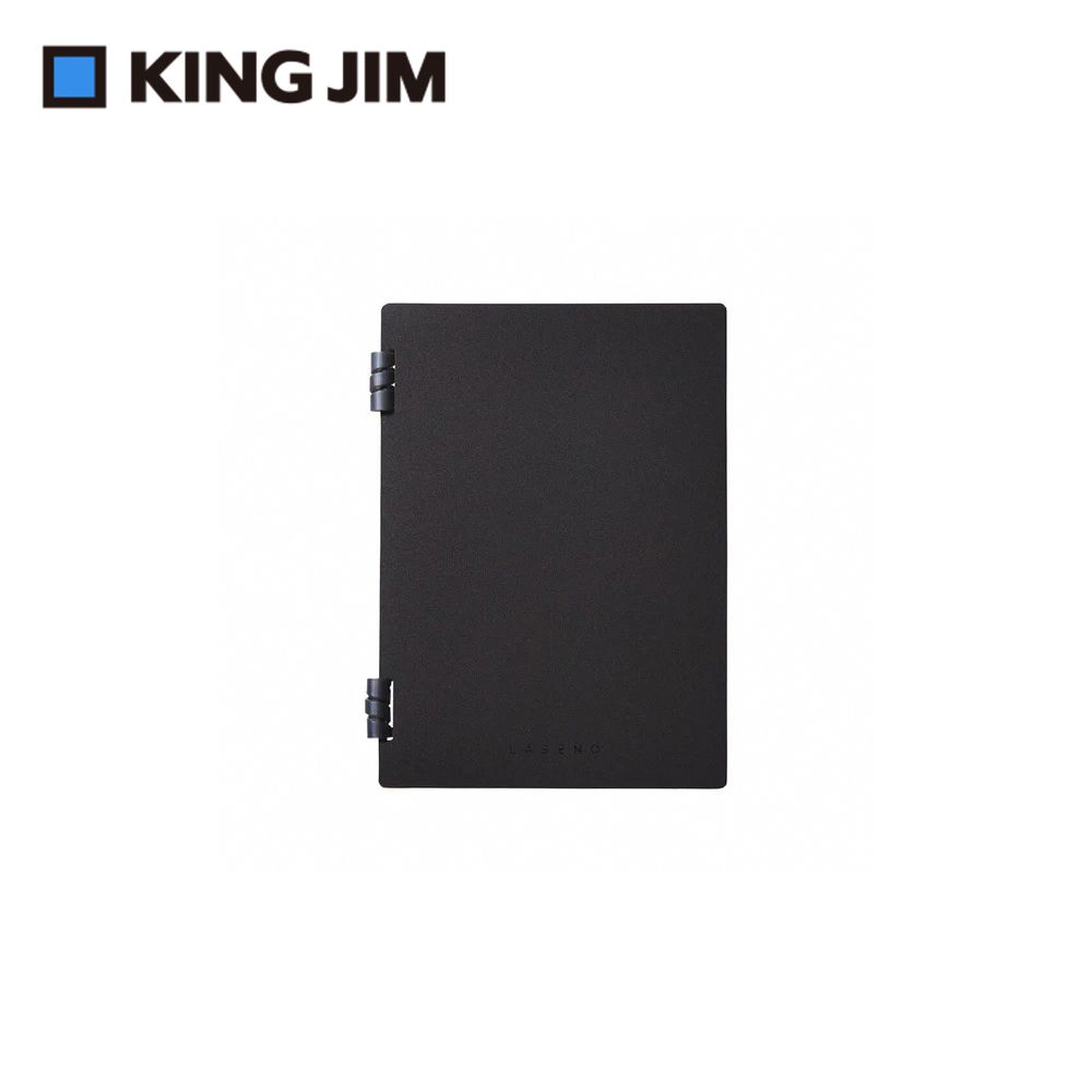 KING JIM Laseno線圈筆記本/ A5/ 黑色