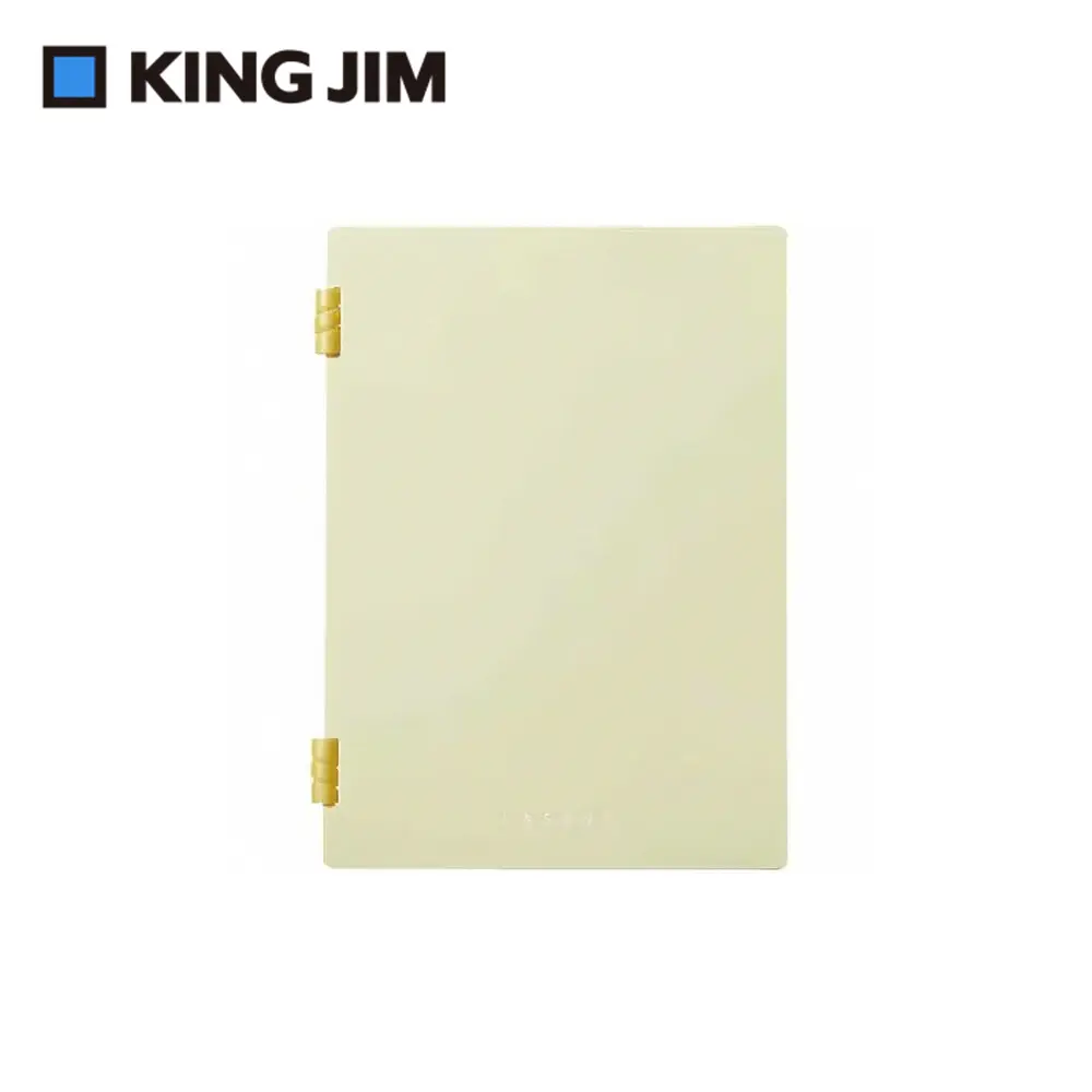 KING JIM Laseno線圈筆記本/ B5/ 黃色