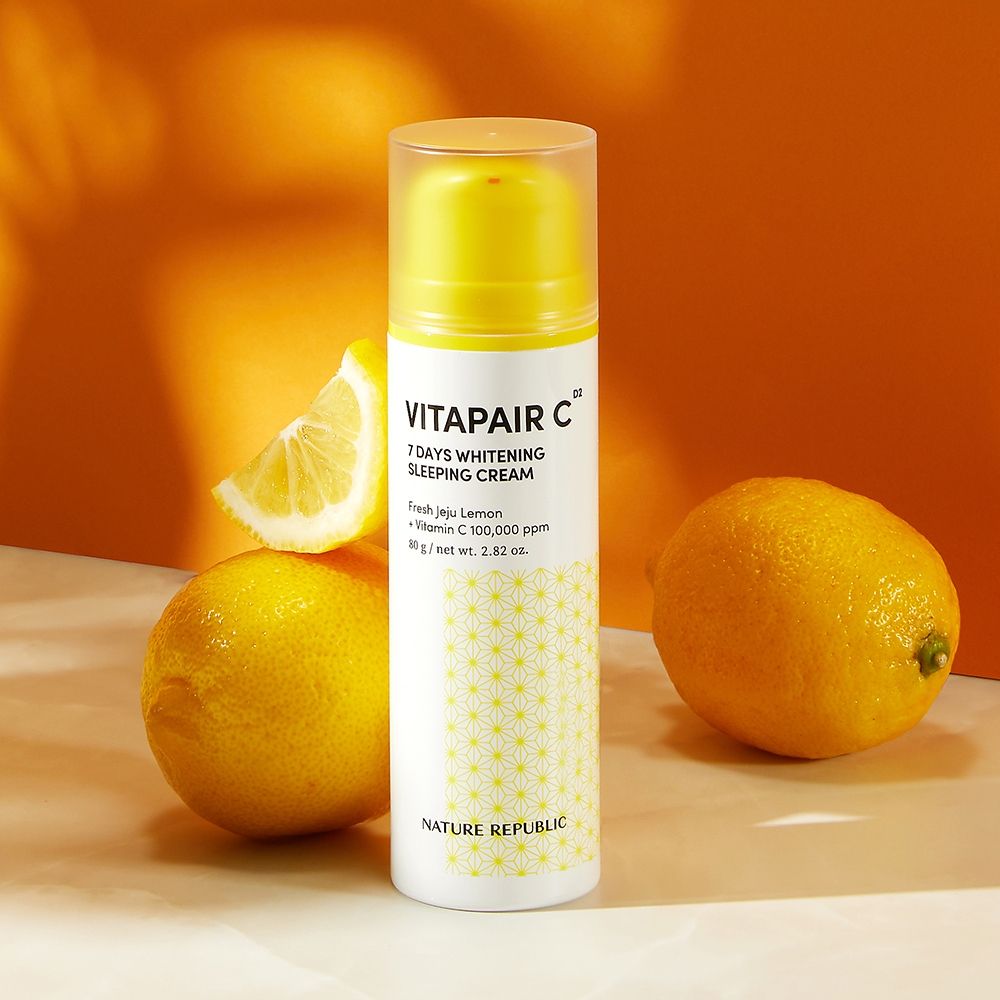 【Nature Republic】維他命C 7日透亮光感乳液亮白霜 透亮光感乳液 保濕乳液 80ml