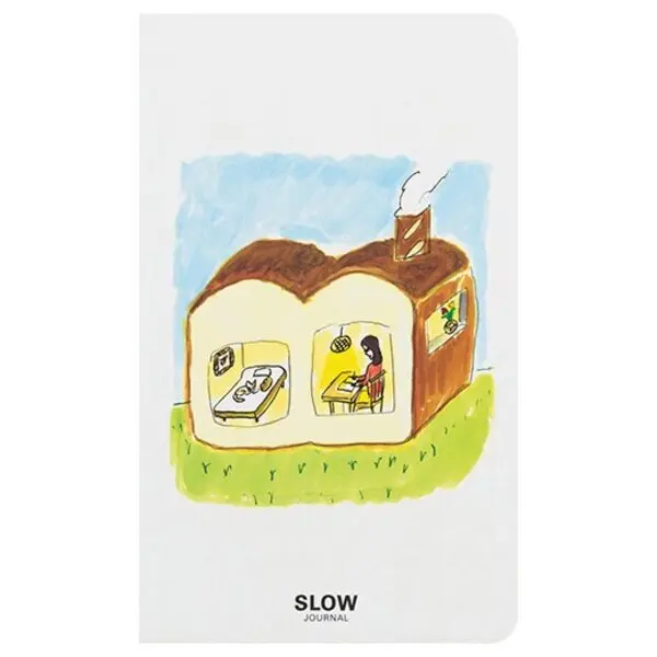 日本 Greeting Life Slow Journal 慢日記/ A6/ 堀道廣/ 家