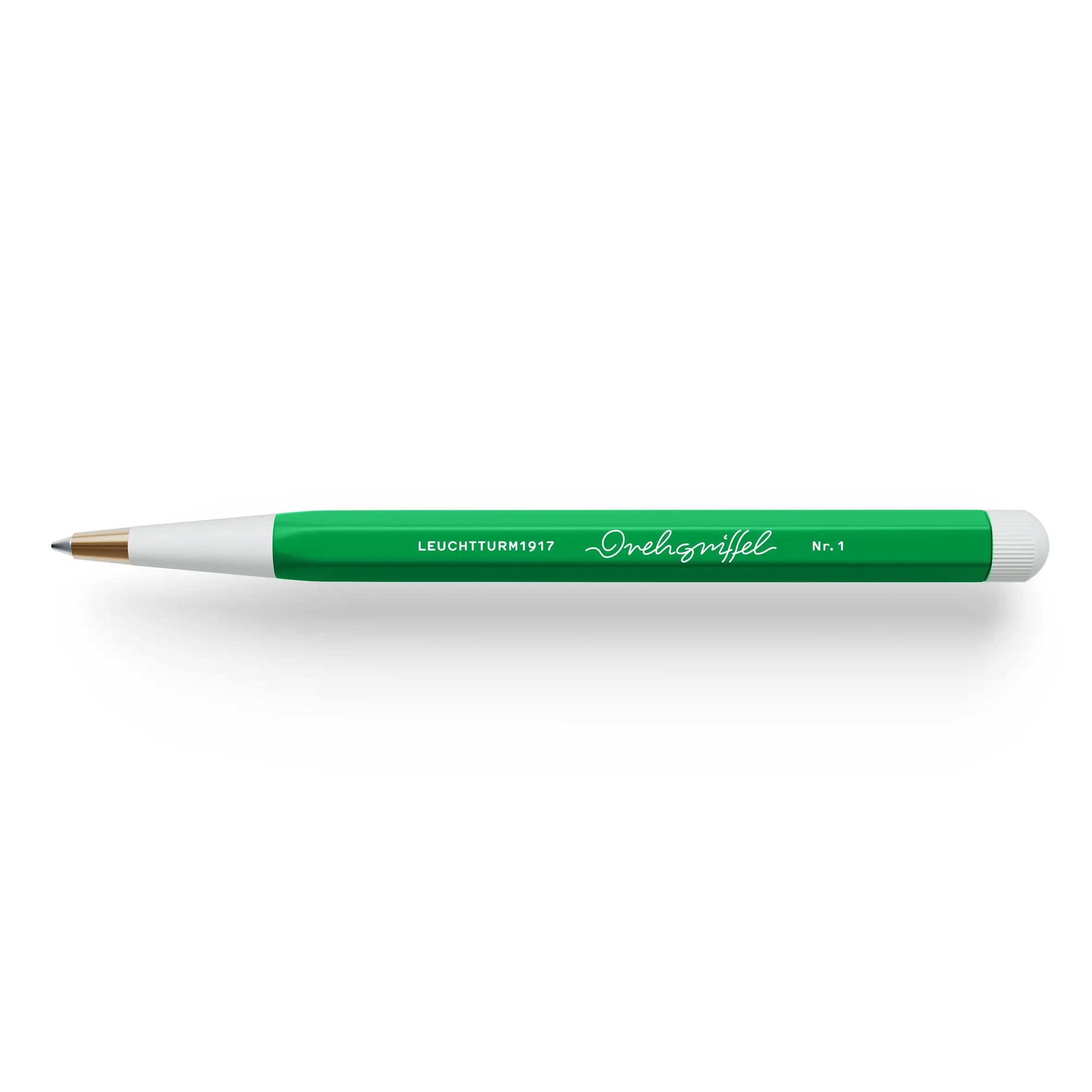 德國 LEUCHTTURM1917 Drehgriffel Nr. 1 鋼珠筆/ 黑色筆芯/ 春天綠