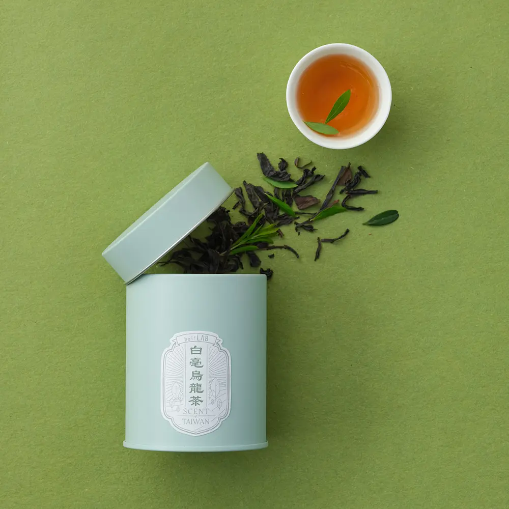 任2入$999✦hoi!LAB台灣茶-天然大豆錫盒蠟燭220g/ 白毫烏龍茶