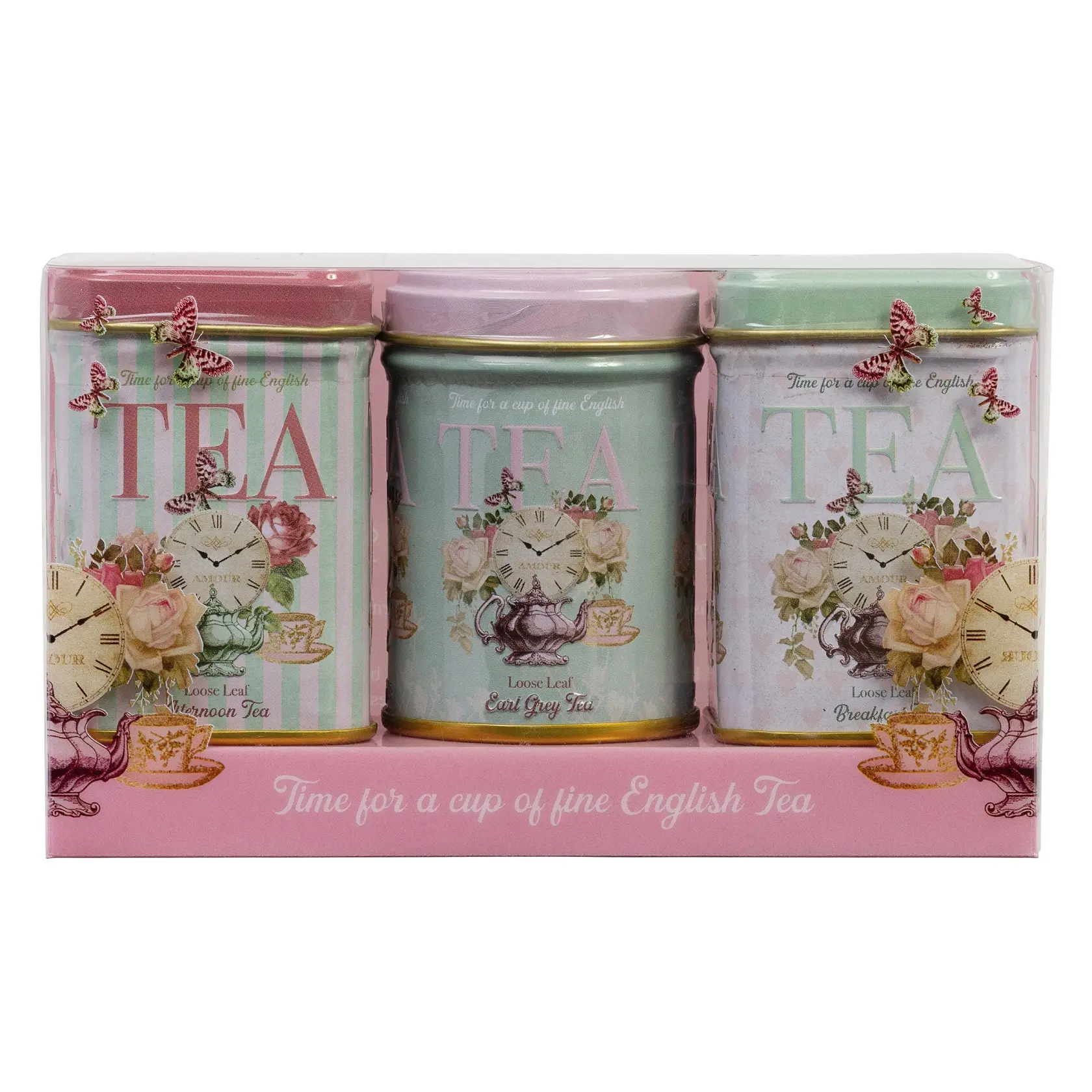 New English Teas午茶時光紅茶迷你罐組
