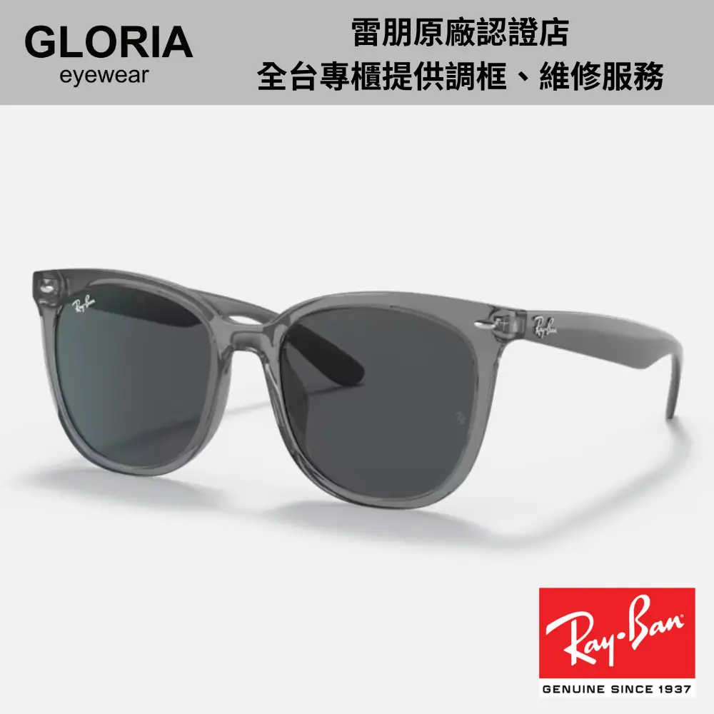 Ray Ban｜RB4379D-659987 方形膠框太陽眼鏡/ 公司貨