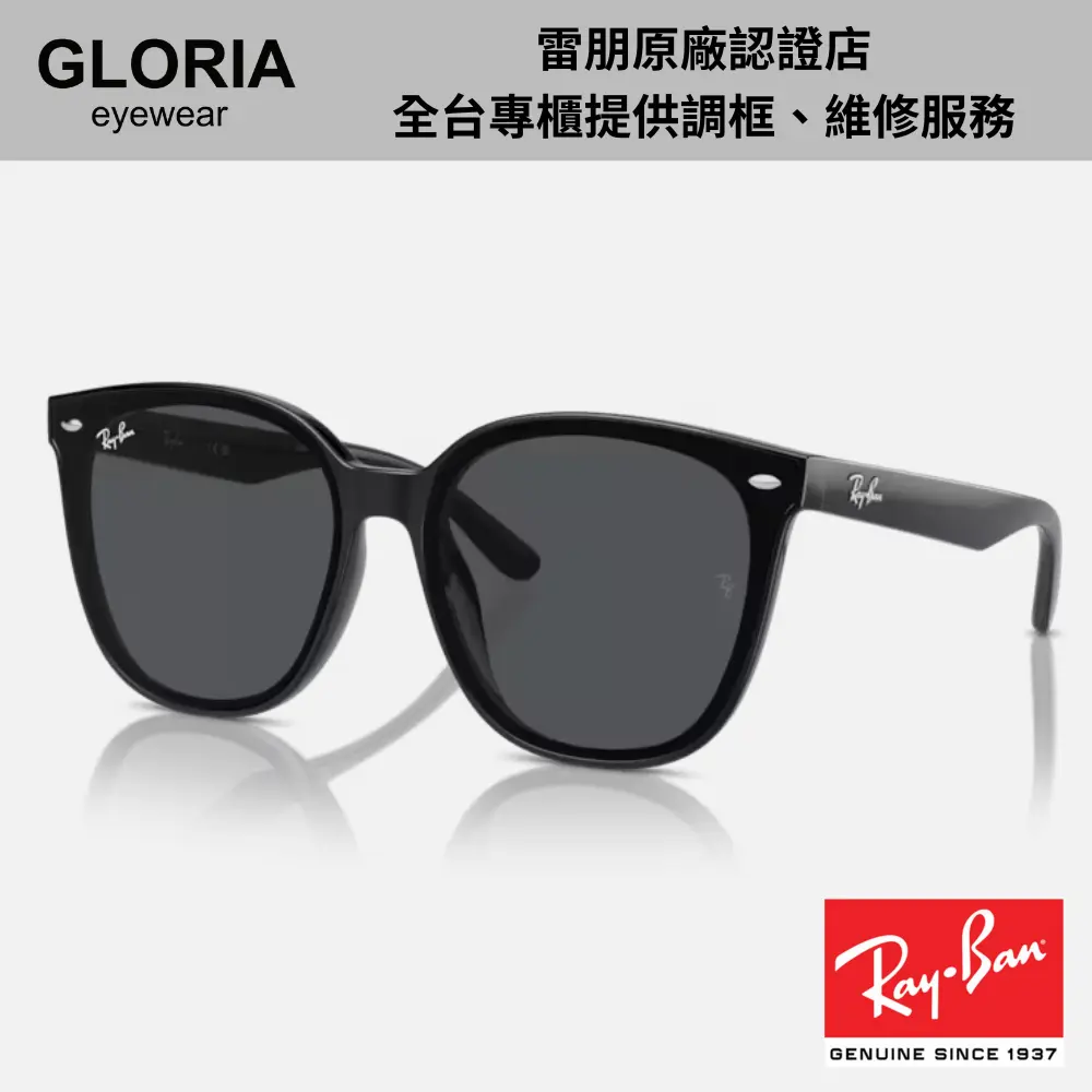 Ray Ban｜RB4423D-601/87 修顏膠框太陽眼鏡/ 公司貨