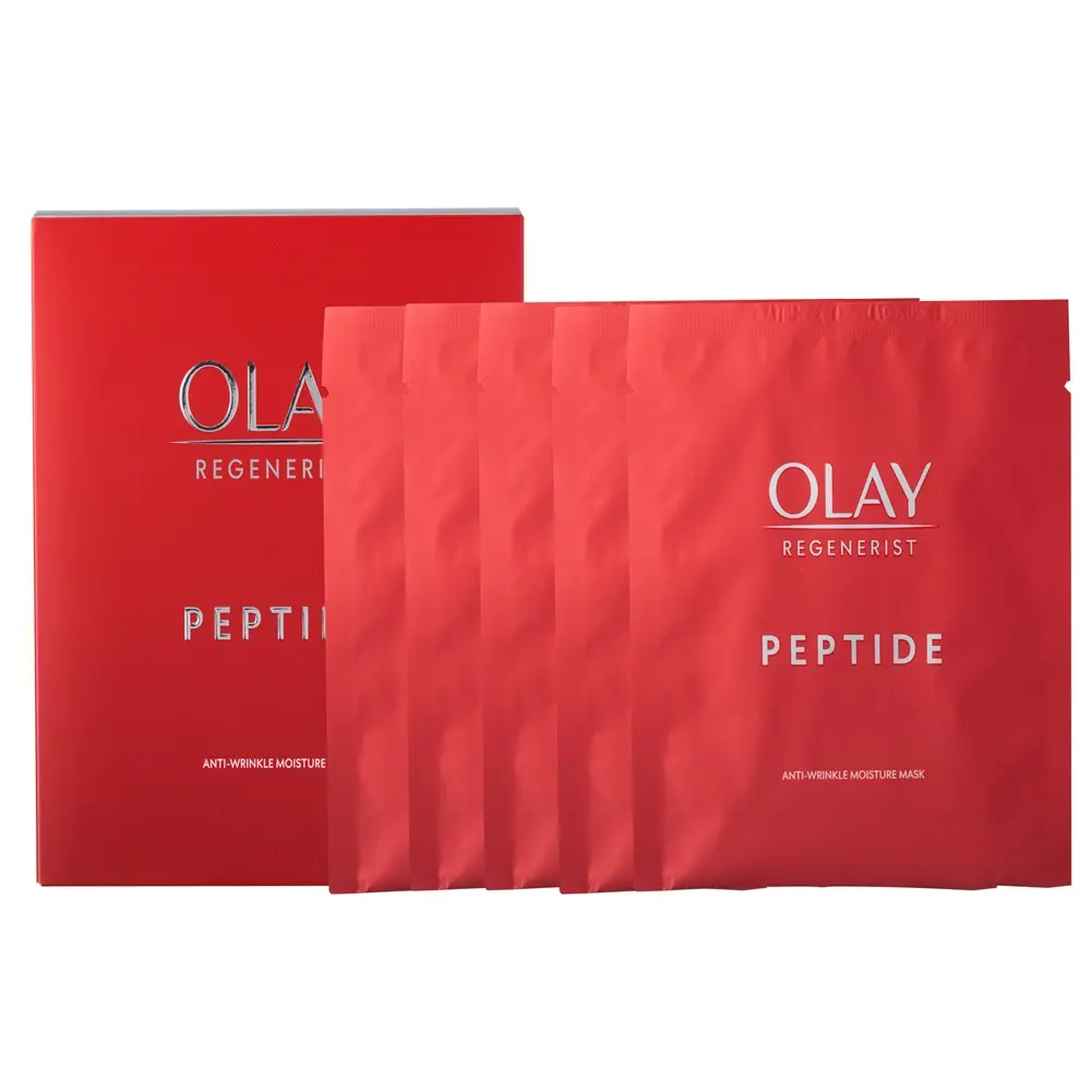 【OLAY 歐蕾】抗皺保濕面膜 五入組(盒裝) 公司貨