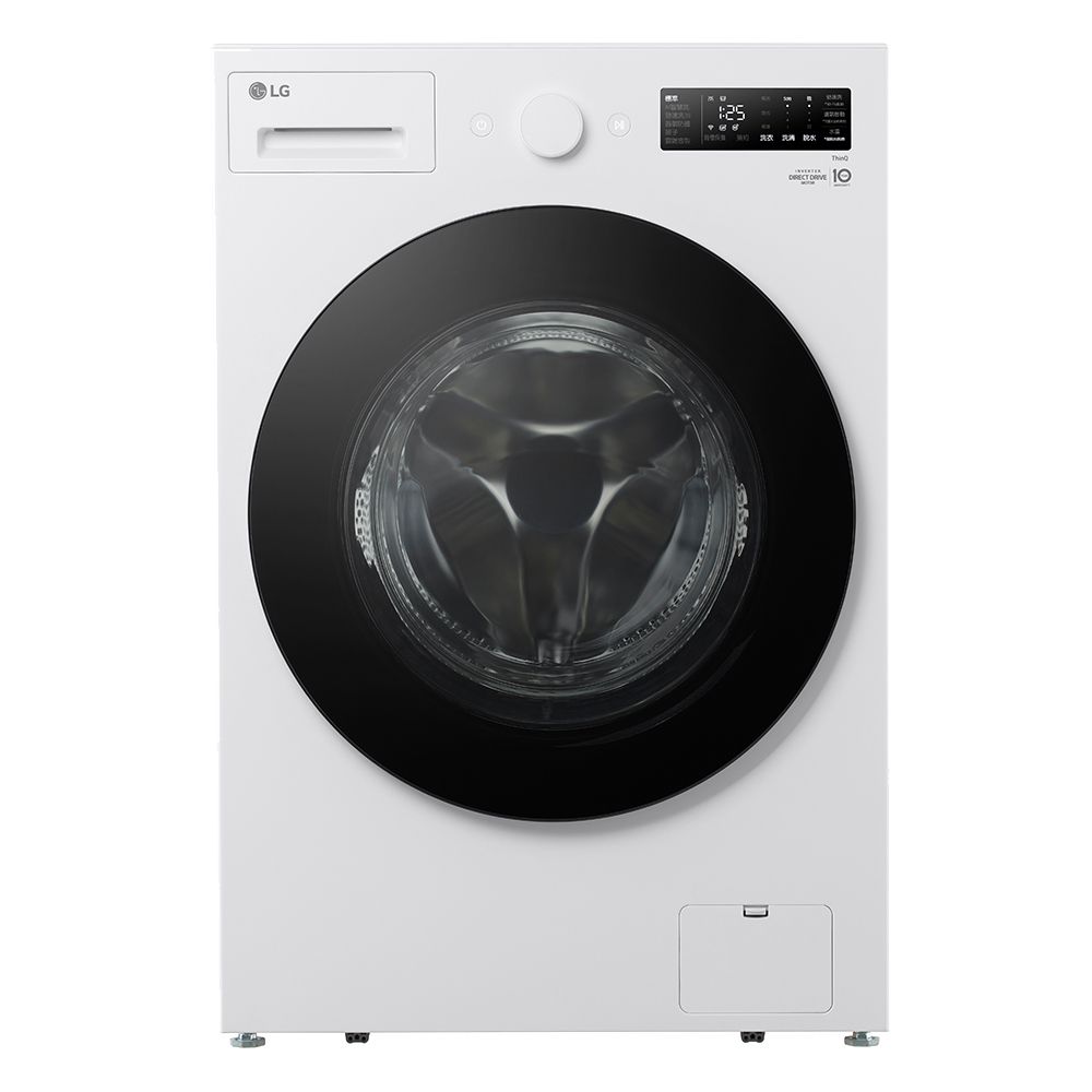 【LG 樂金】15公斤 AI DD™蒸氣滾筒洗衣機 (蒸洗脫) (雲霧白) WD-S15NW