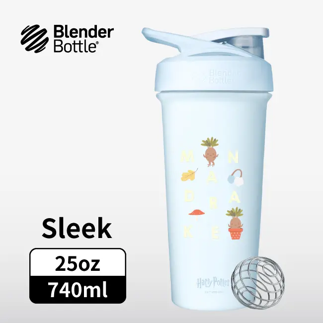 Blender Bottle Sleek按壓式不鏽鋼水壺/ 哈利波特/ 魔蘋果/ 25oz/ 740ml