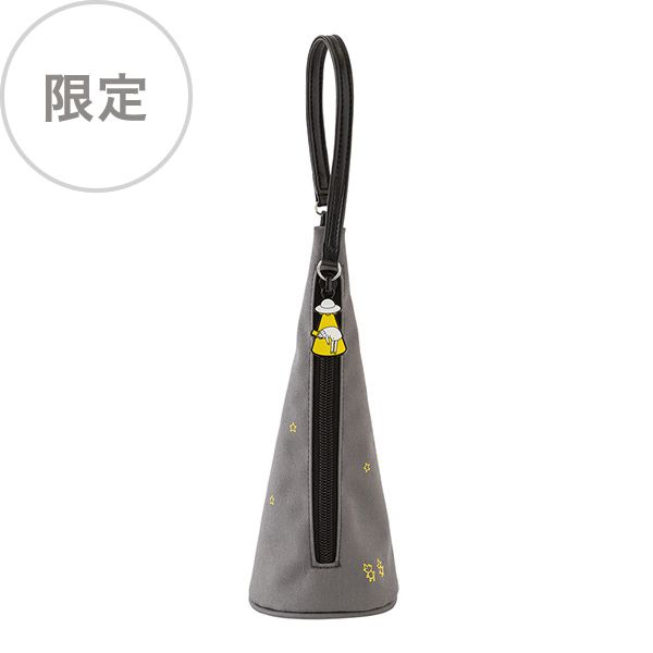 【誠品獨家】日本 MIDORI Ojisan 30th 布製錐型筆袋/ 灰