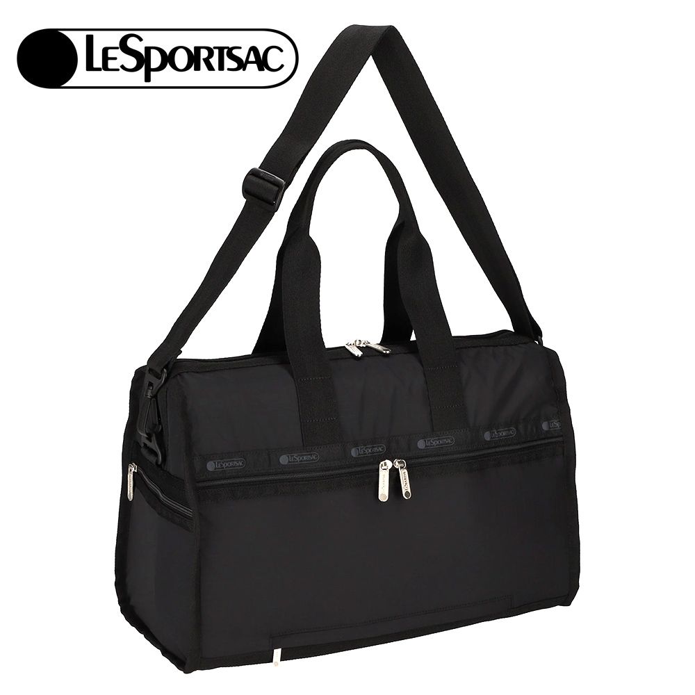 LeSportsac 豪華中型旅行袋/ 經典黑
