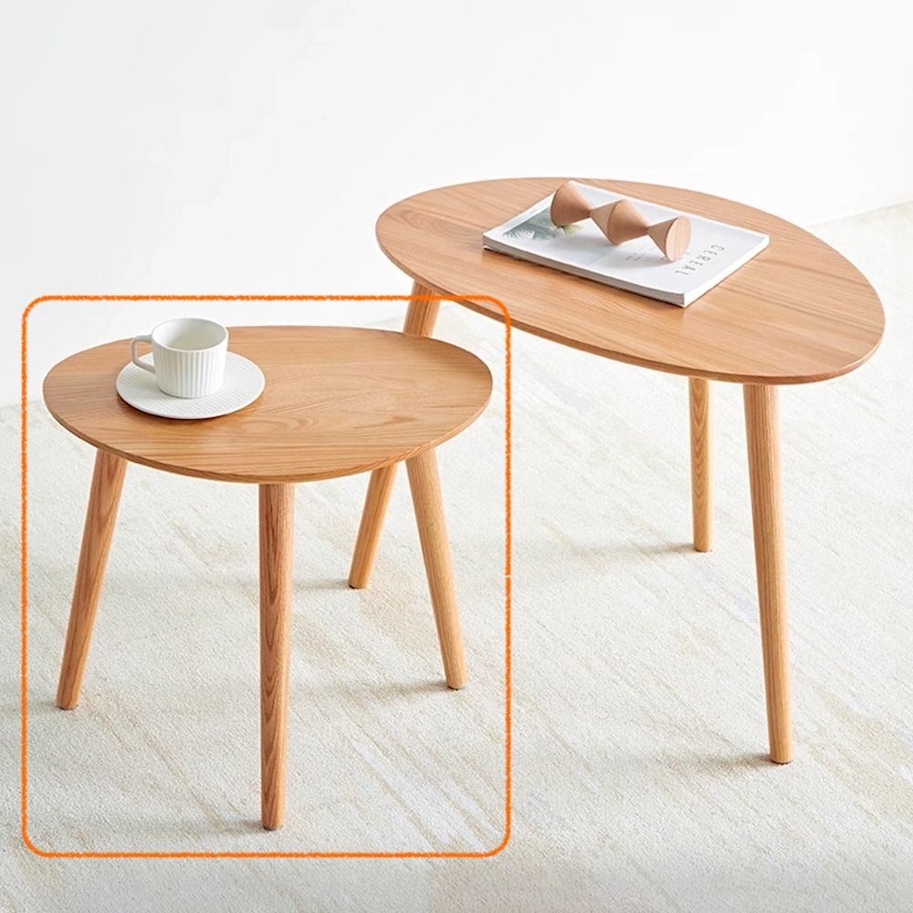【橙家居・家具】/預購/聖羅莎系列B款實木小茶几 SLS-A1184