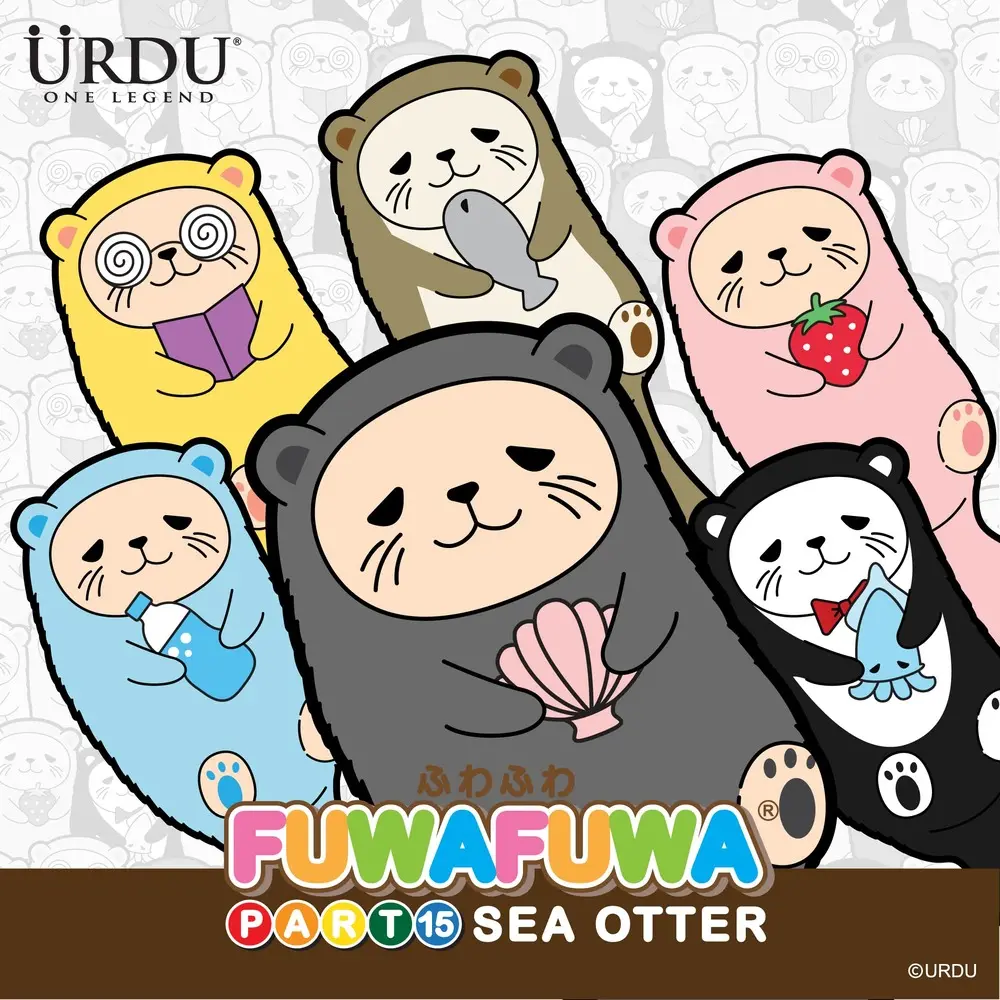 URDU福部屋FUWAFUWA系列盒玩/ PART 15/ 海獺/ 單入隨機