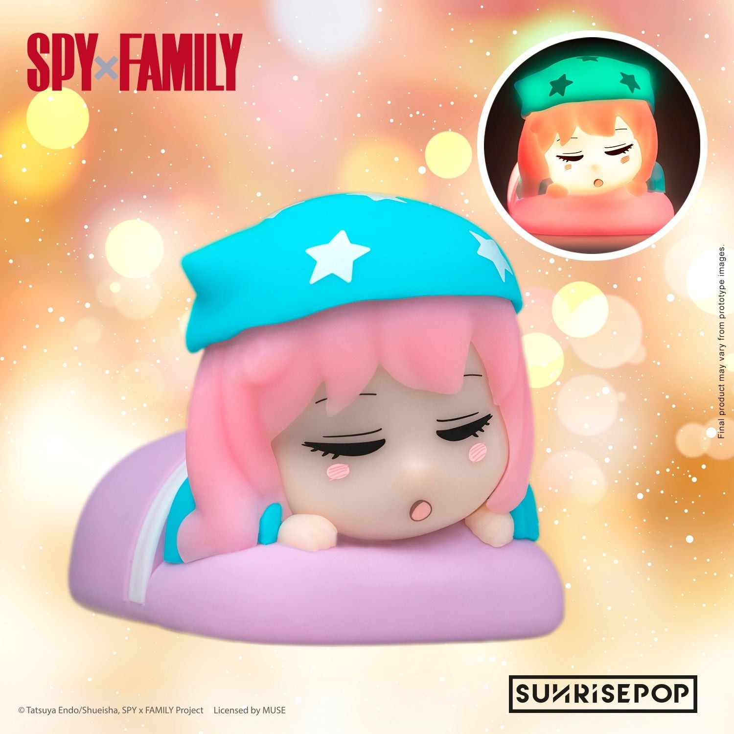 SUNRISEPOP間諜家家酒小夜燈/ 安妮亞