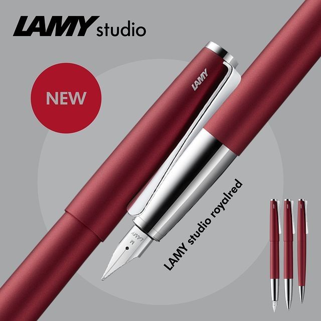 LAMY Studio系列鋼筆/ 2024限量/ 霧面皇家紅