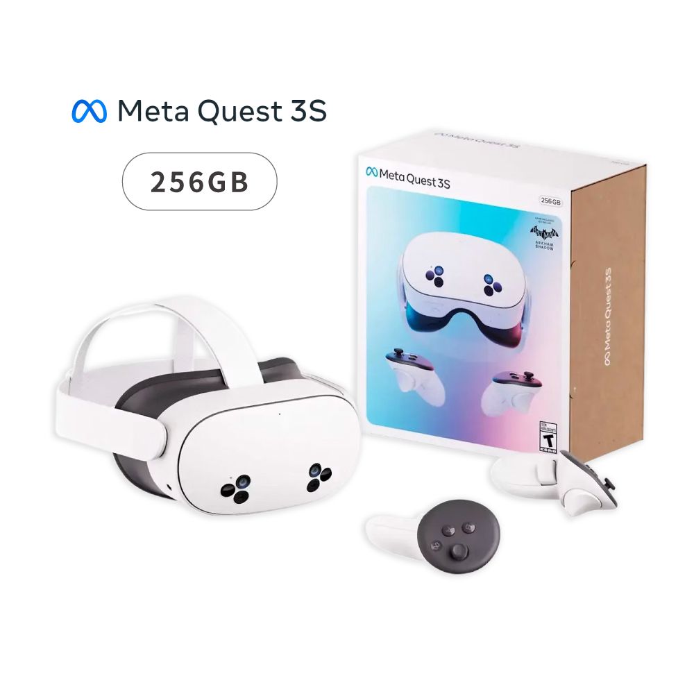 【御玩家】Meta Quest 3S 256G VR主機 送線材收納包