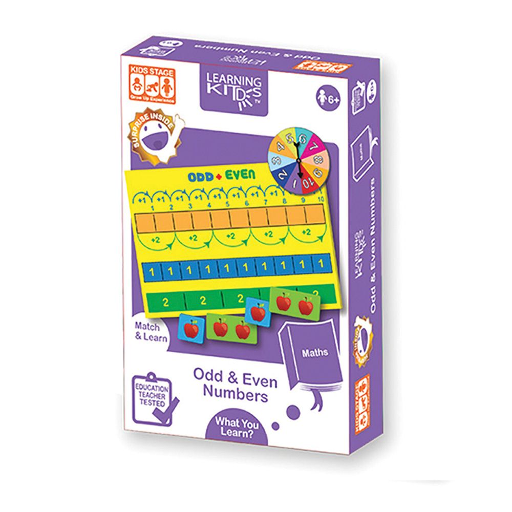 LEARNING KITDS數學系列單雙數認知遊戲
