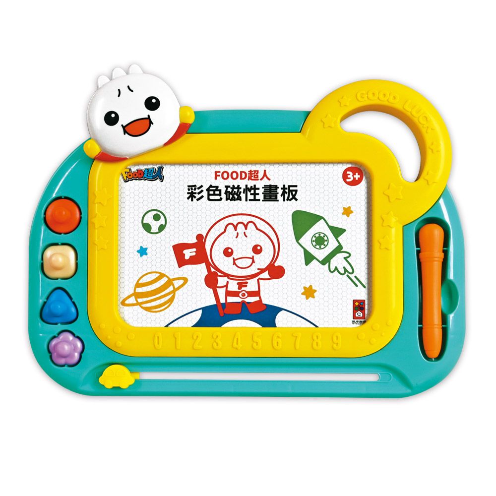 Food超人彩色隨身磁性畫板/ 綠