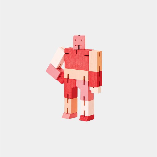 Areaware Cubebot酷比人變形機器人公仔/ 迷你/ 漸層紅
