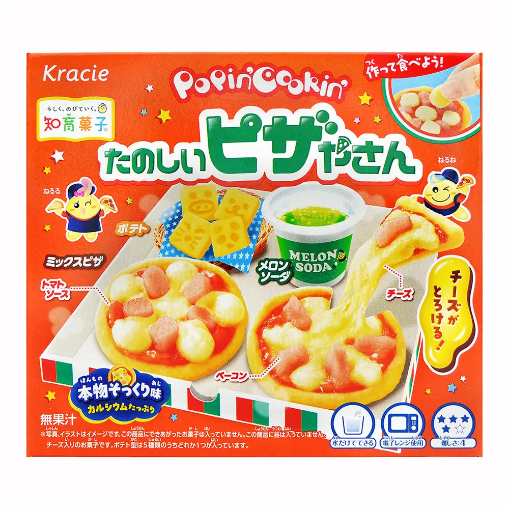 Kracie知育菓子DIY/ 披薩造型小達人