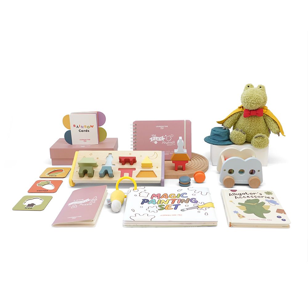 LEARNING TIME色彩遊戲套裝/ 18-30個月