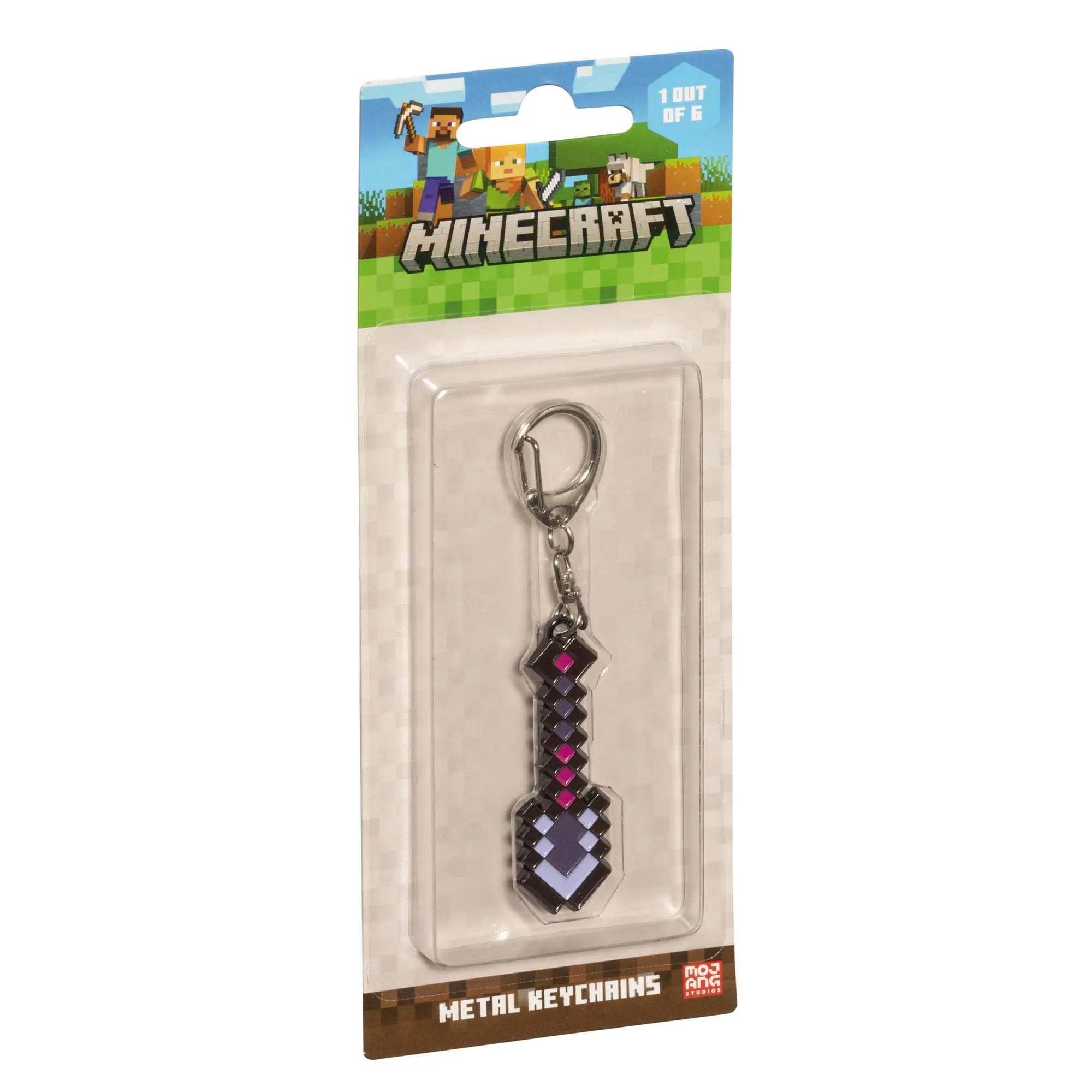 MINECRAFT金屬收藏掛飾盲包/ 共6款隨機出貨