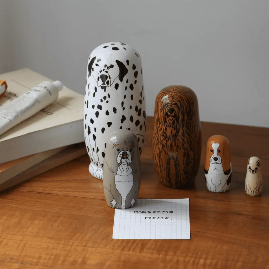 日本 DETAIL Midori Komatsu Partners 俄羅斯娃娃擺飾