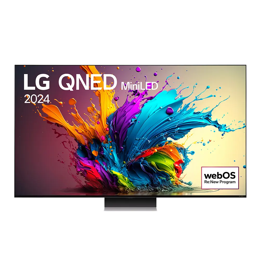 【LG 樂金】75型 QNED MiniLED AI 量子奈米 4K AI 語音物聯網 91 系列 (可壁掛) 智慧顯示器 75QNED91TTA