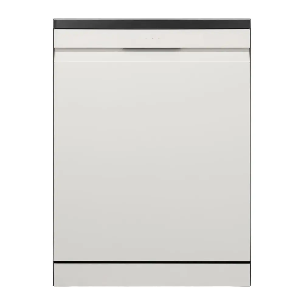 【LG 樂金】14人份 QuadWash™ Steam 四方洗蒸氣超潔凈洗碗機 (雪霧白)｜Objet Collection® DFB335HE