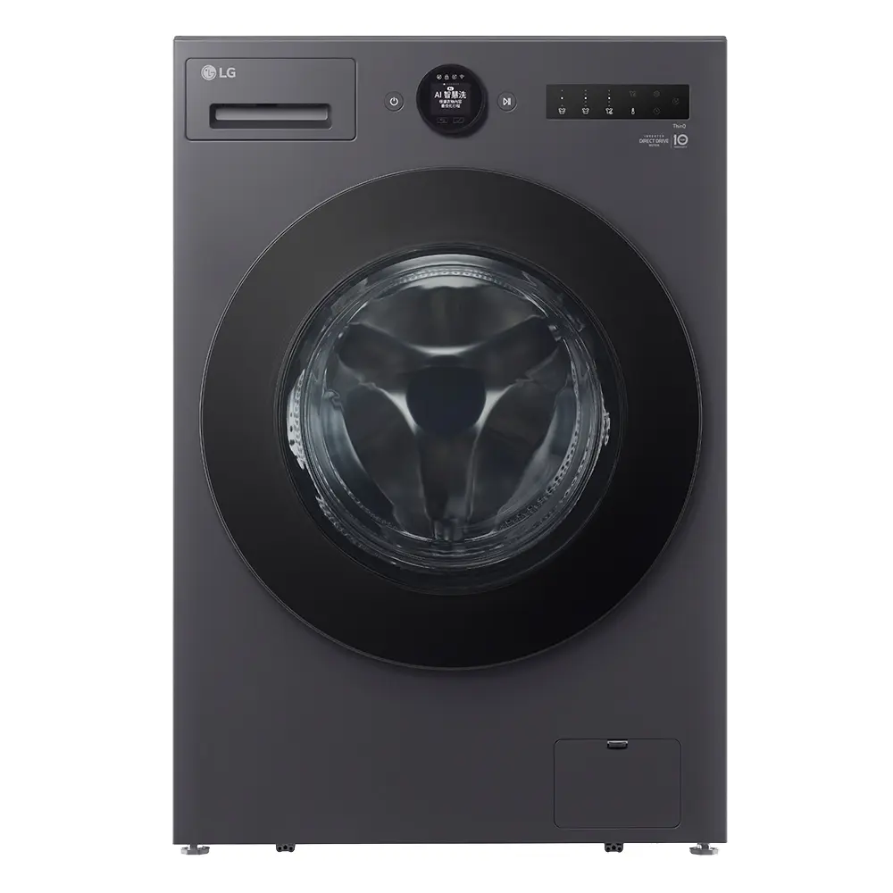 【LG 樂金】15公斤 AI DD™蒸氣滾筒洗衣機 (蒸洗脫烘) (夜墨灰) WD-S15NDB