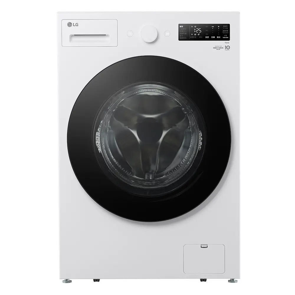 【LG 樂金】18公斤 AI DD™蒸氣滾筒洗衣機 (蒸洗脫) (雲霧白) WD-S18NW