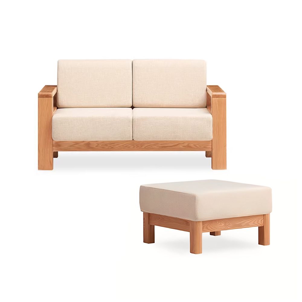 【橙家居・家具】/預購/加莫系列軟包雙人位沙發含腳凳 JM-A5062