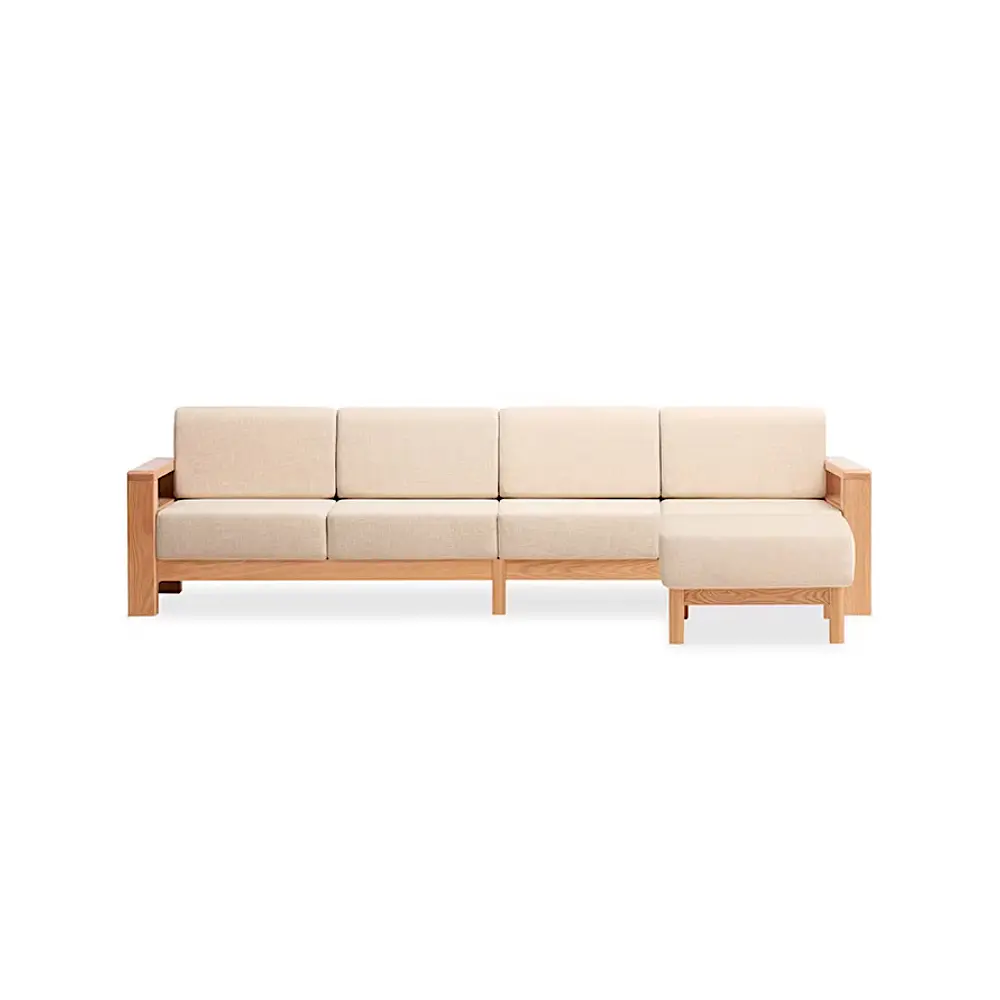 【橙家居・家具】/預購/加莫系列軟包小四人位沙發含腳凳 JM-A5062