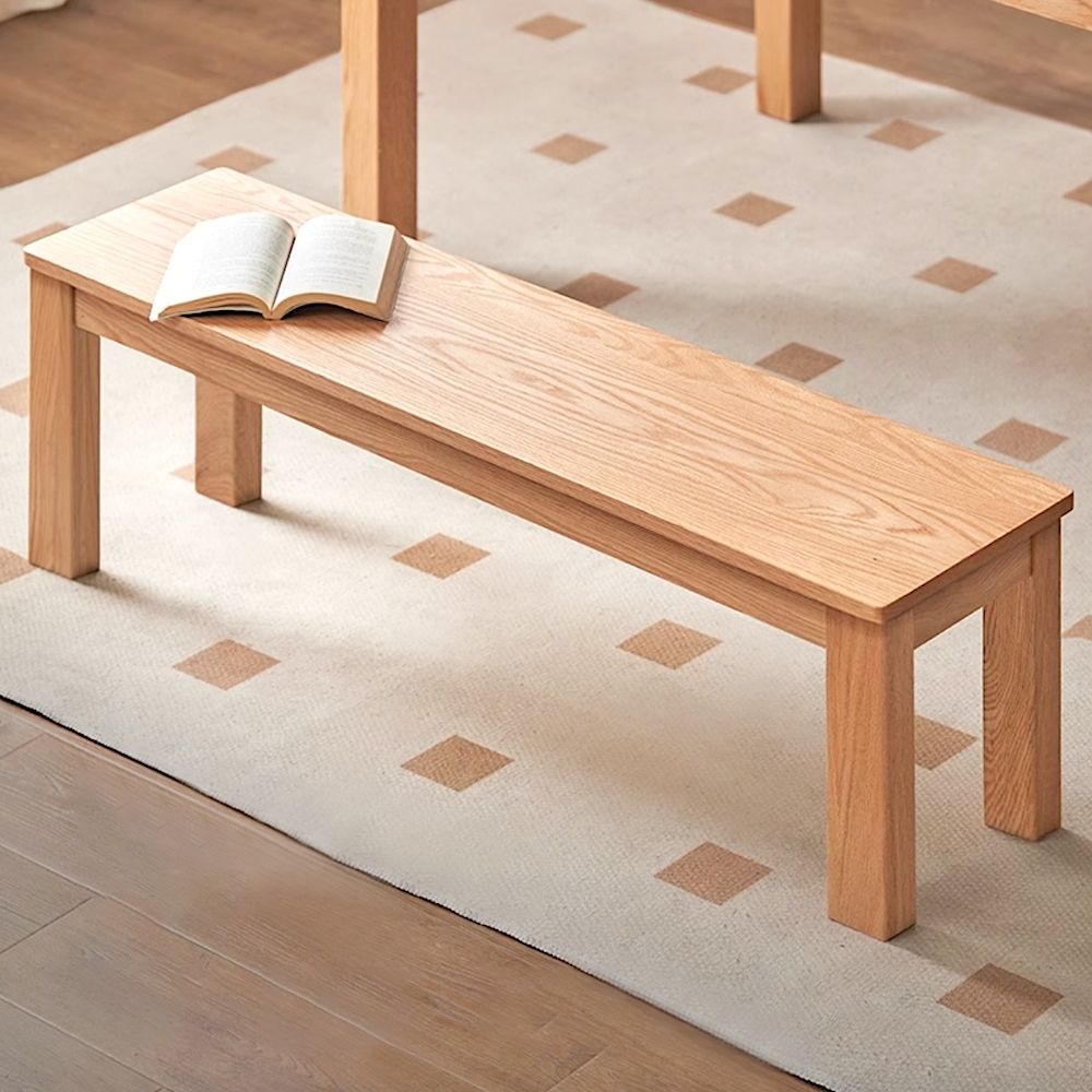 【橙家居・家具】/預購/加莫系列1.0米實木長凳 JM-A5132