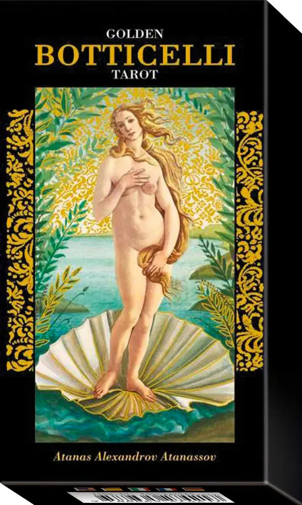 Golden Botticelli Tarot: 78 Full Colour Tarot Cards with Gold Foil Impressions