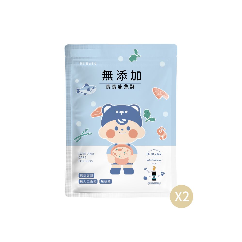 Hibebe無添加寶寶魚肉鬆 (旗魚2入組)