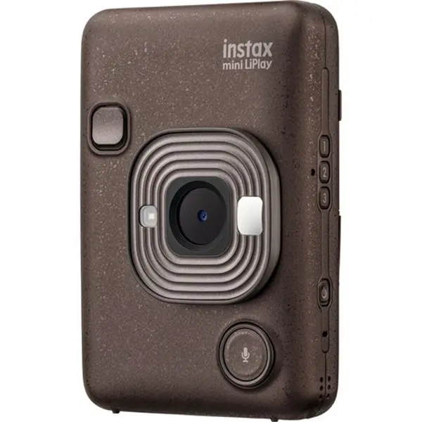 【FUJIFILM 富士】新色上市 instax mini LiPlay 馬上看相機 拍立得相機 相印機 (恆昶公司貨) / 深古銅