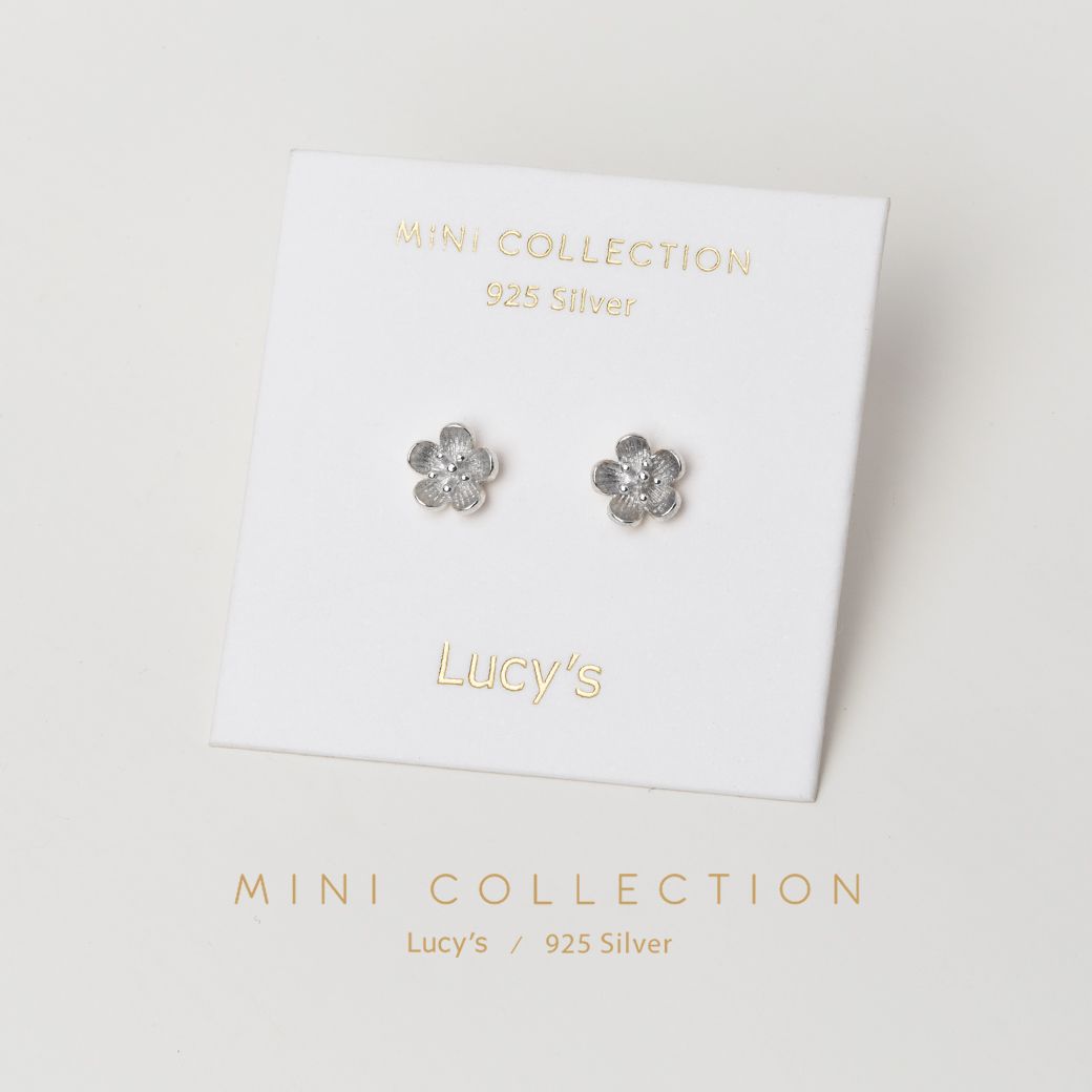 Lucy's 925純銀〔輕銀系列〕綻放 耳環 (83164)