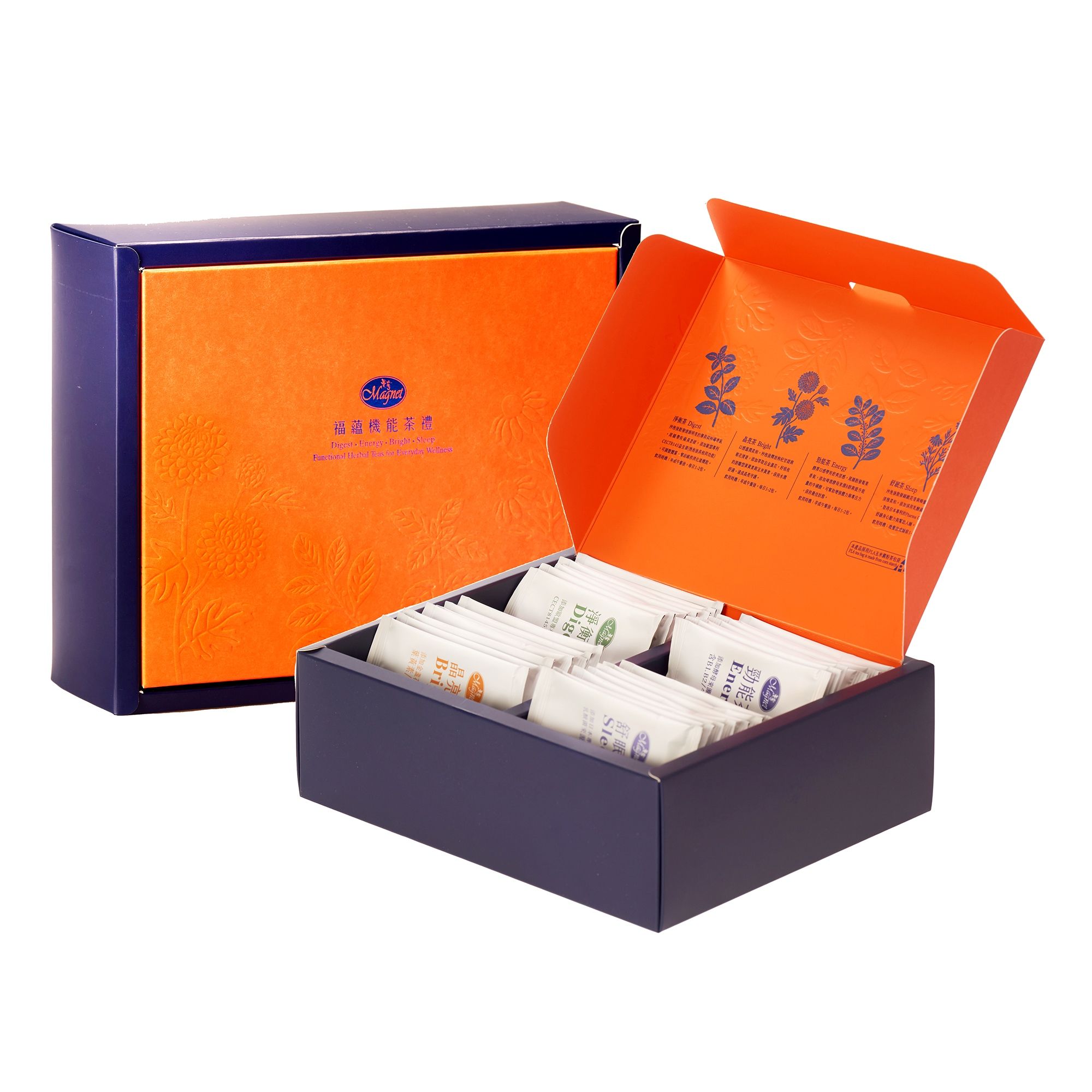 曼寧福蘊機能茶禮盒/ 附提袋