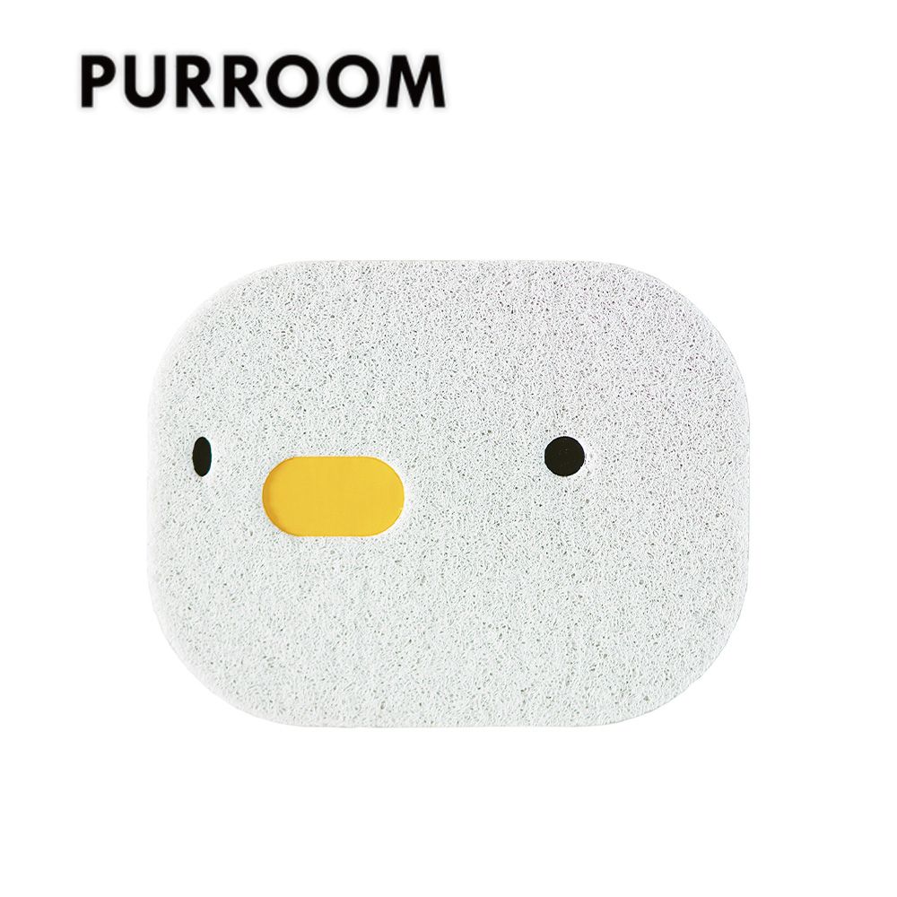 PURROOM 小雞造型貓砂墊/橢圓形