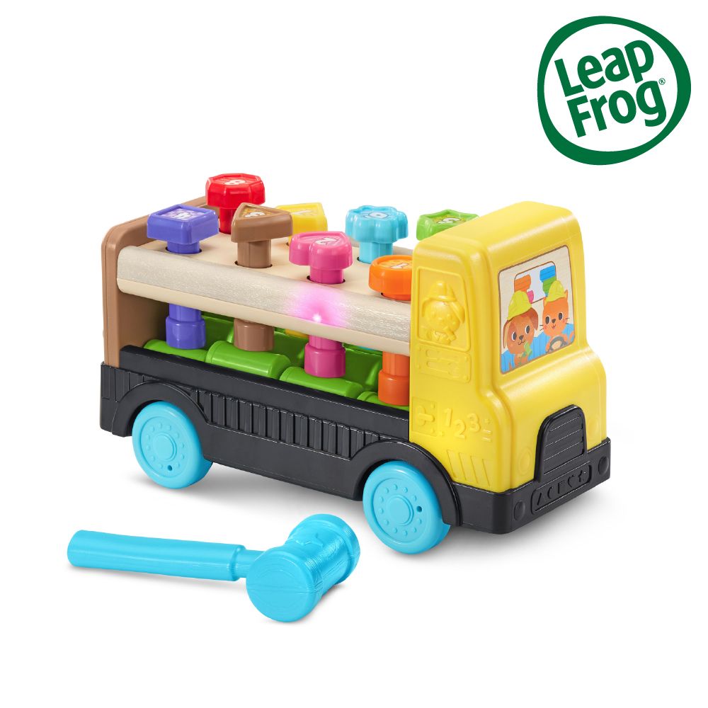 LeapFrog木質敲敲卡車