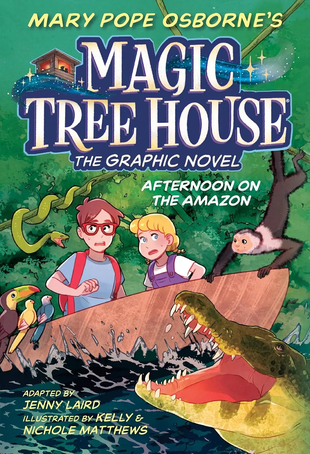 Magic Tree House 6: Afternoon on the Amazon Graphic Novel