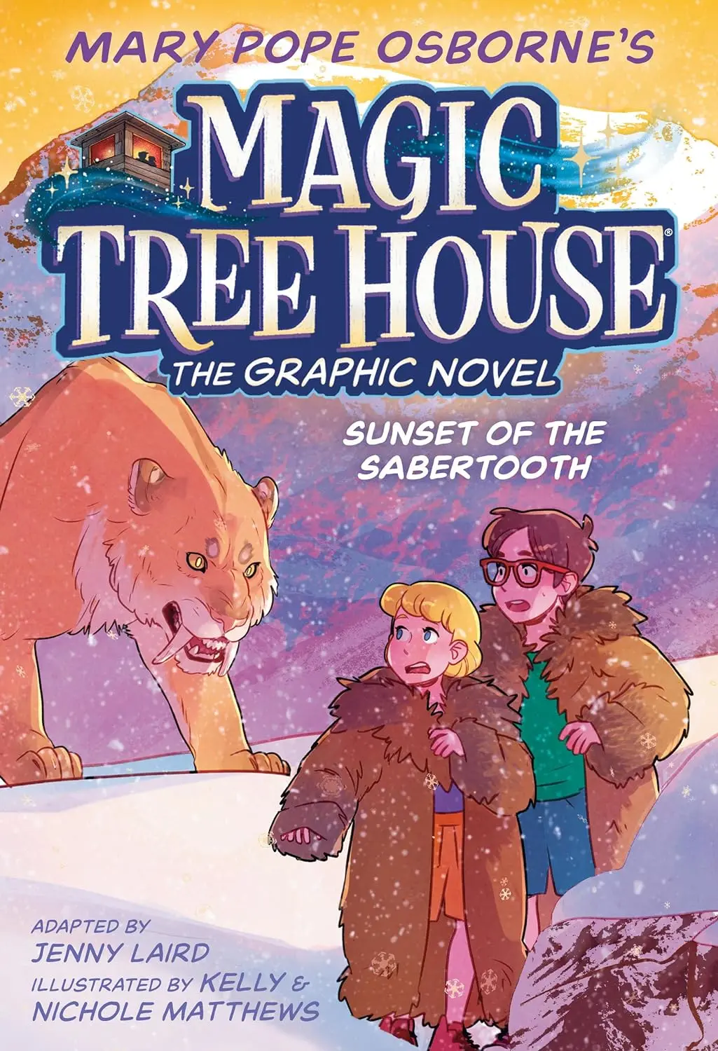 Magic Tree House 7: Sunset of the Sabertooth Graphic Novel