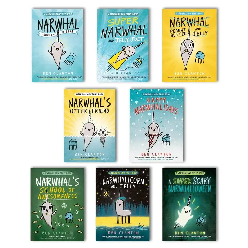 Narwhal and Jelly 8 Book Pack (8冊合售)