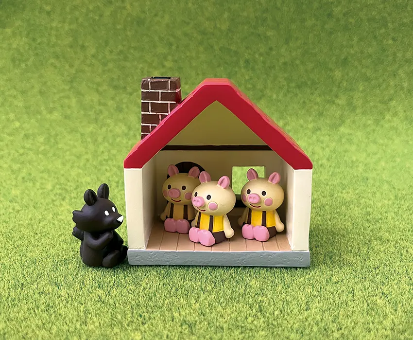 日本 DECOLE minimini Otogicco 童話公仔/ 房子/ 小紅帽的家